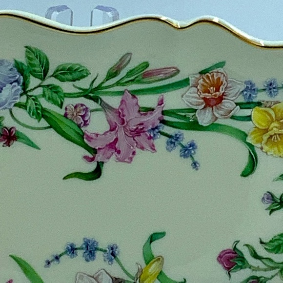 1999 Lenox Flower Blossom Candy Tray - Picture 2 of 9